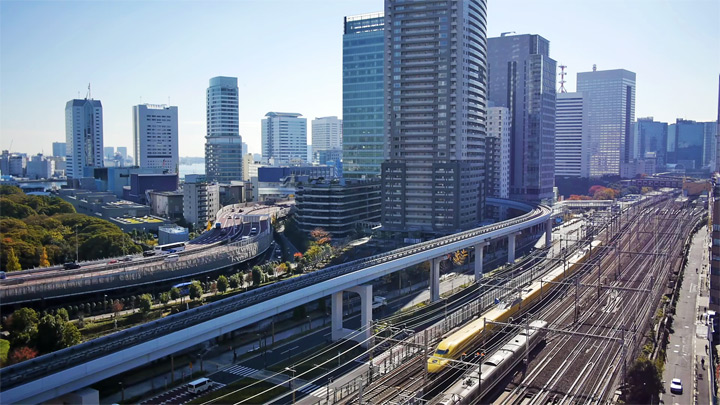 Онлайн веб-камера откуда открывается вид на Центральную кольцевую дорогу Токио (Токио, Япония)